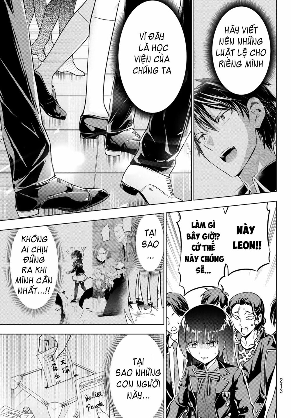 Kishuku Gakkou No Juliet: Chapter 89