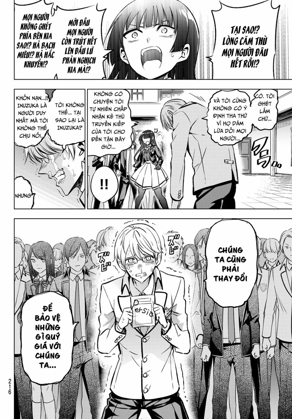 Kishuku Gakkou No Juliet: Chapter 89
