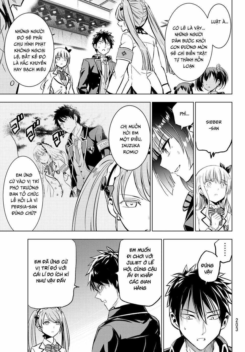 Kishuku Gakkou No Juliet: Chapter 89