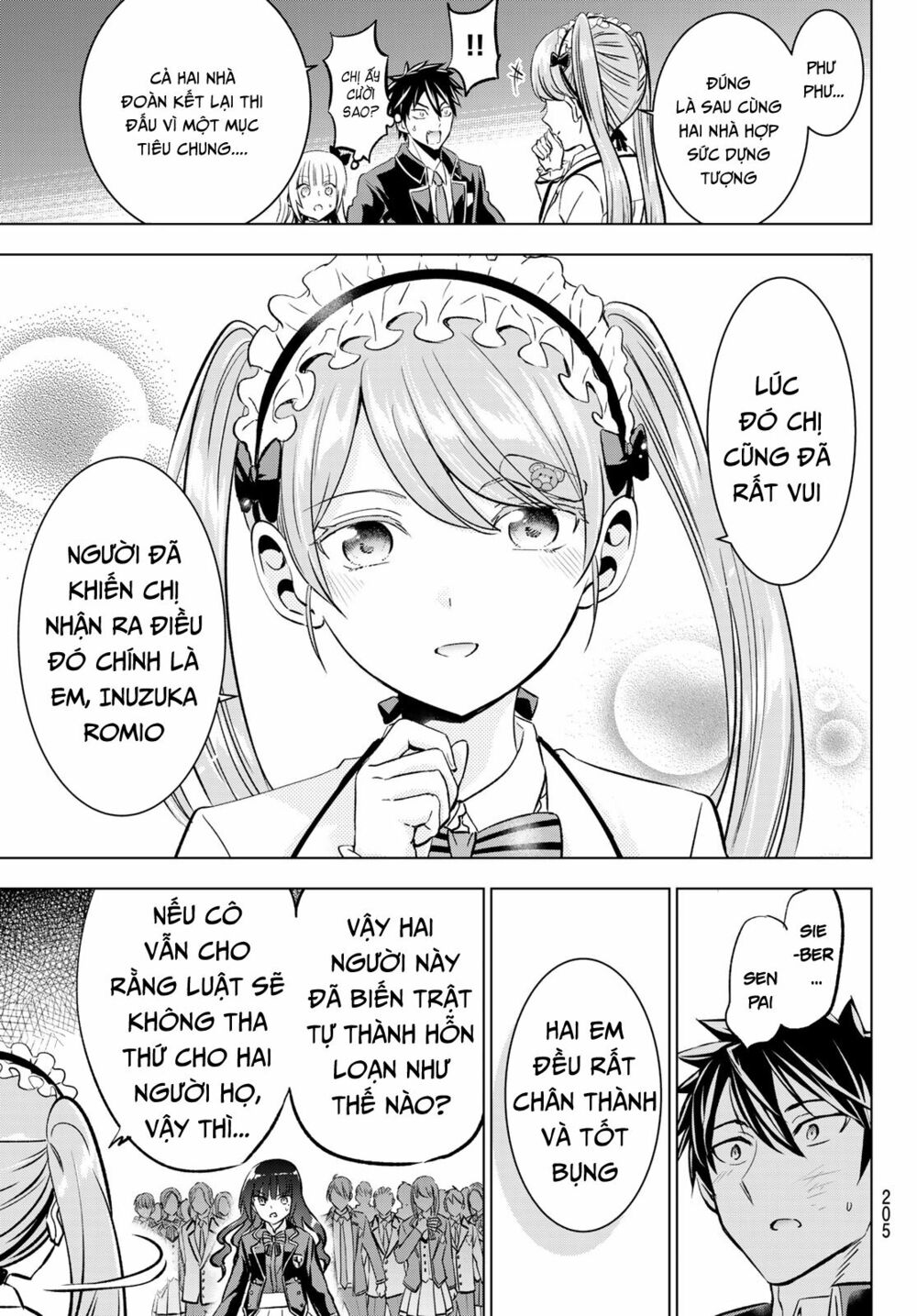 Kishuku Gakkou No Juliet: Chapter 89