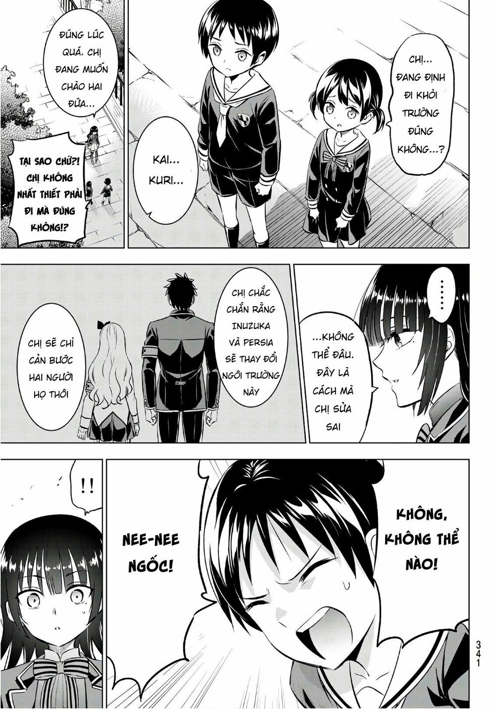 Kishuku Gakkou No Juliet: Chapter 90