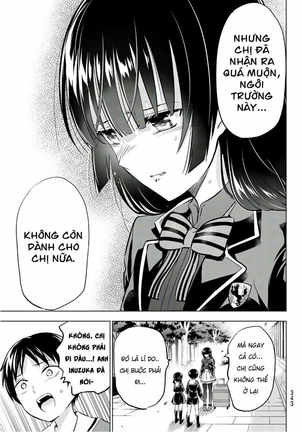 Kishuku Gakkou No Juliet: Chapter 90