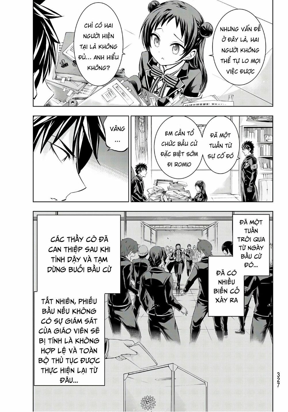Kishuku Gakkou No Juliet: Chapter 90