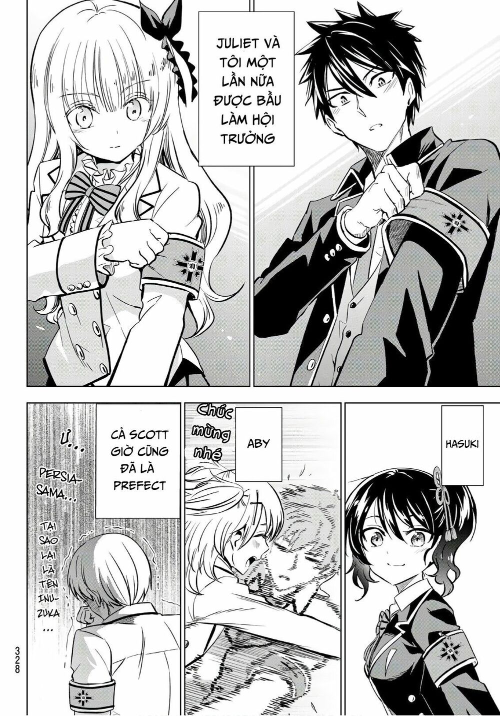 Kishuku Gakkou No Juliet: Chapter 90