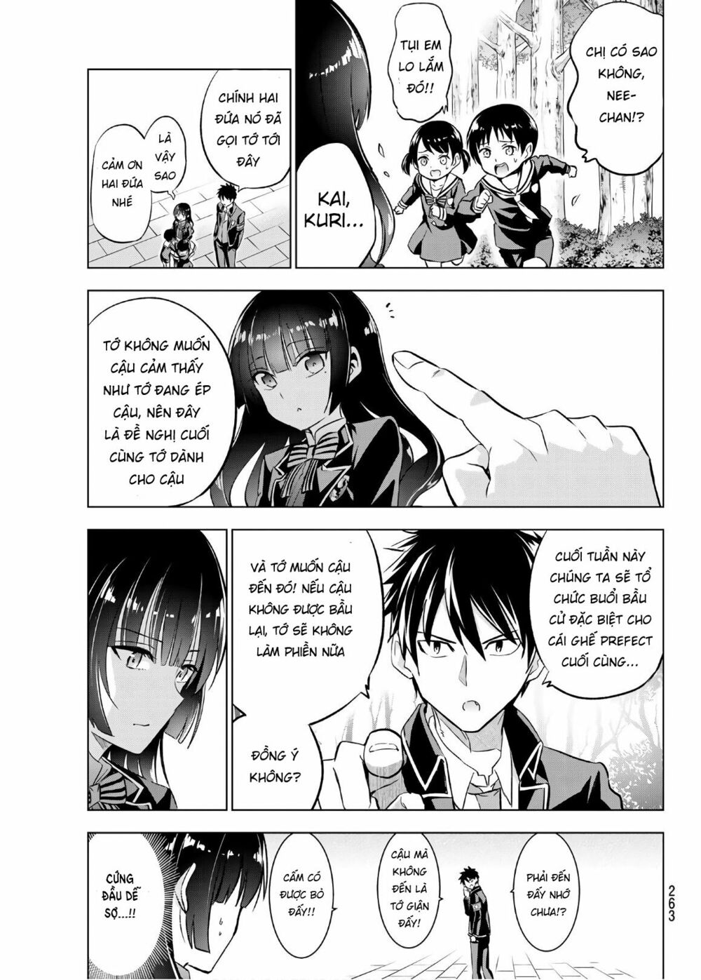 Kishuku Gakkou No Juliet: Chapter 91