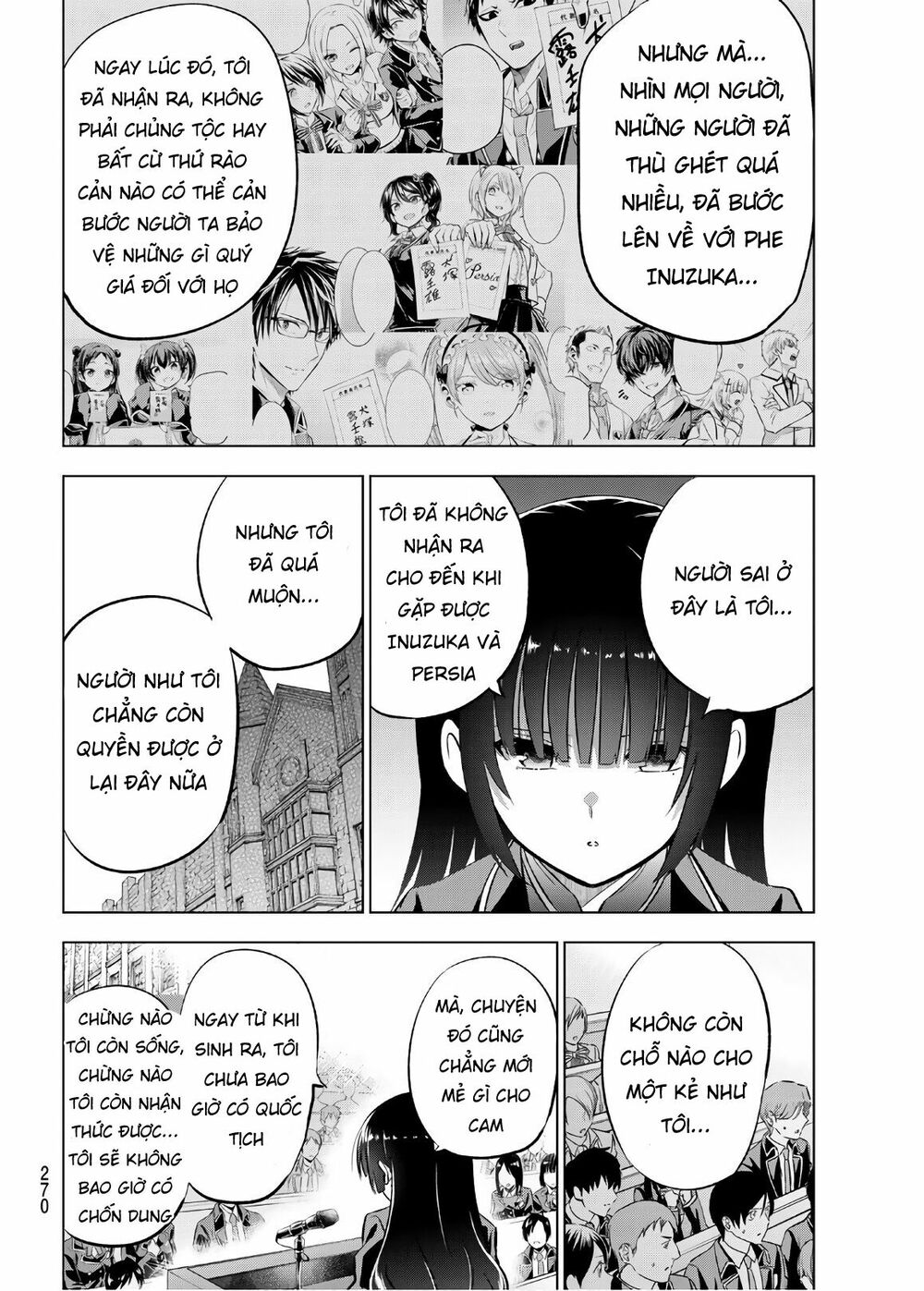 Kishuku Gakkou No Juliet: Chapter 91