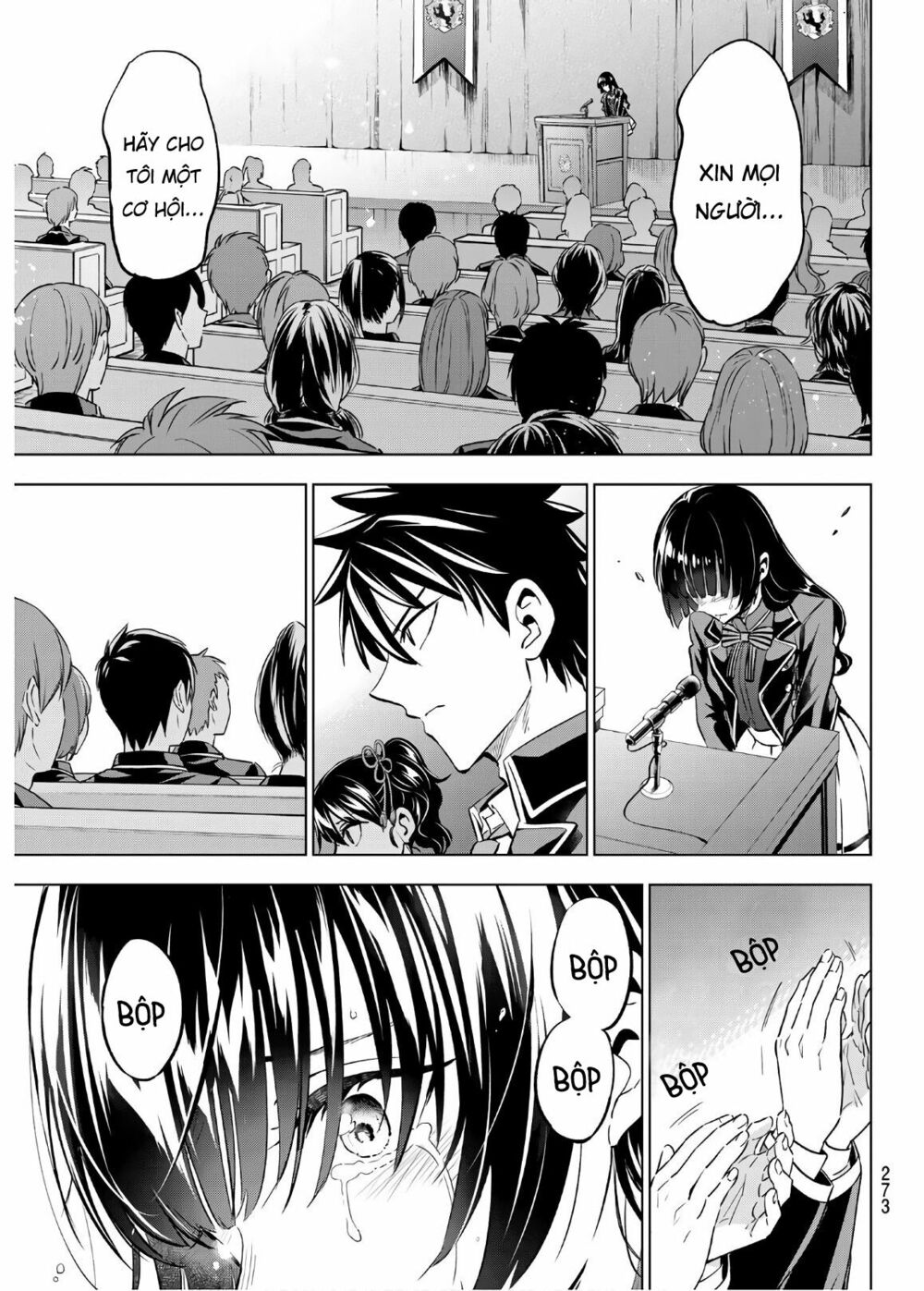 Kishuku Gakkou No Juliet: Chapter 91