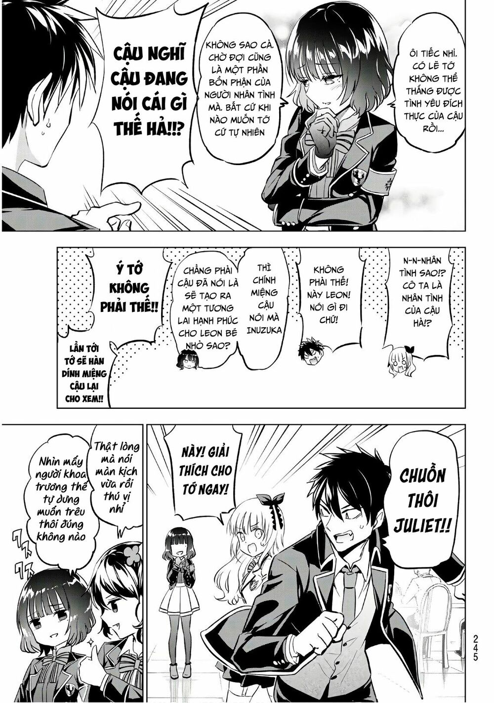 Kishuku Gakkou No Juliet: Chapter 92