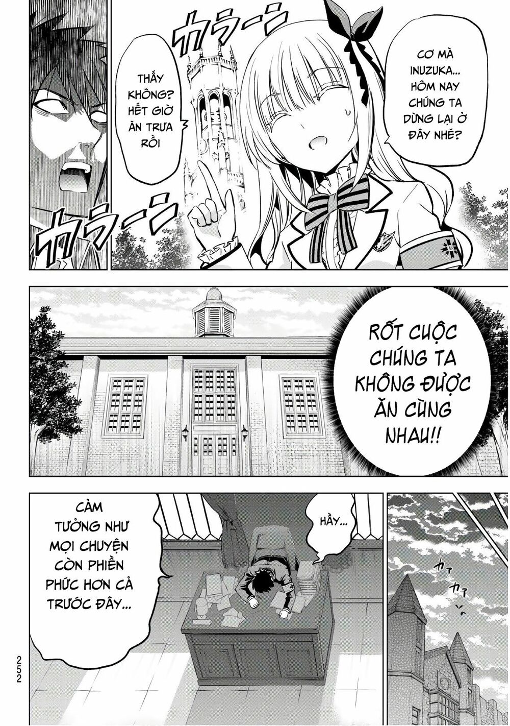 Kishuku Gakkou No Juliet: Chapter 92