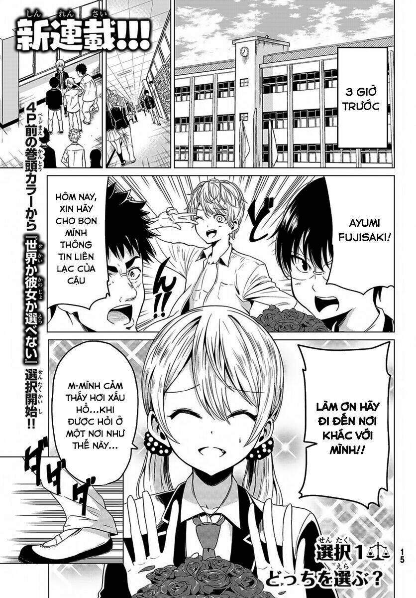 Sekai ka Kanojo ka Erabenai: Chapter 1