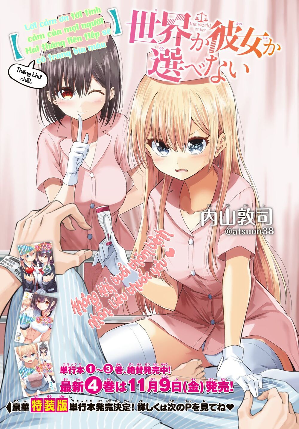 Sekai ka Kanojo ka Erabenai: Chapter 19