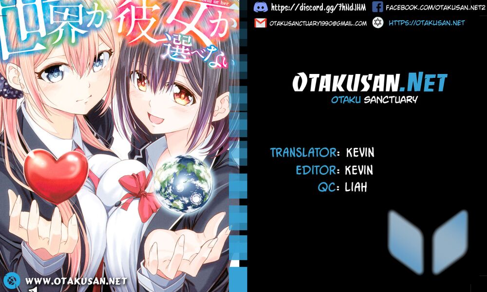Sekai ka Kanojo ka Erabenai: Chapter 26