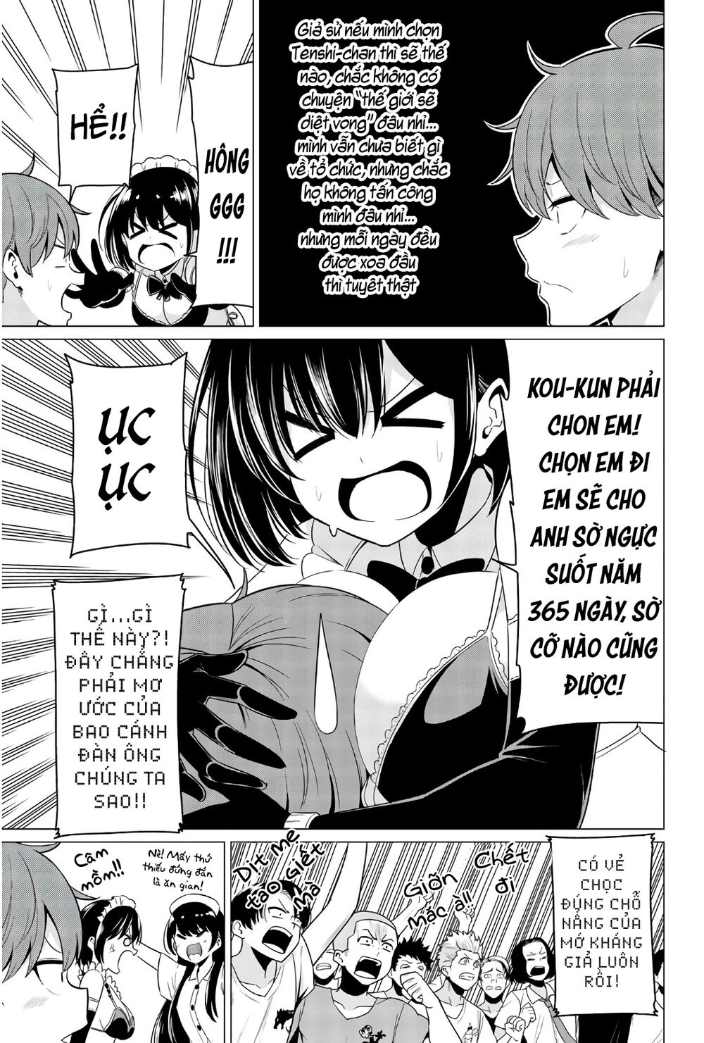 Sekai ka Kanojo ka Erabenai: Chapter 27