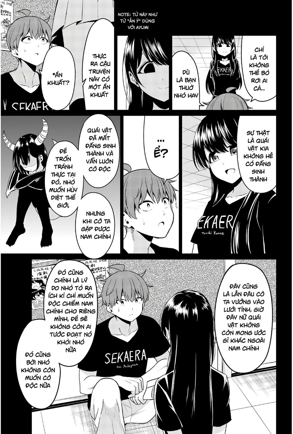 Sekai ka Kanojo ka Erabenai: Chapter 28