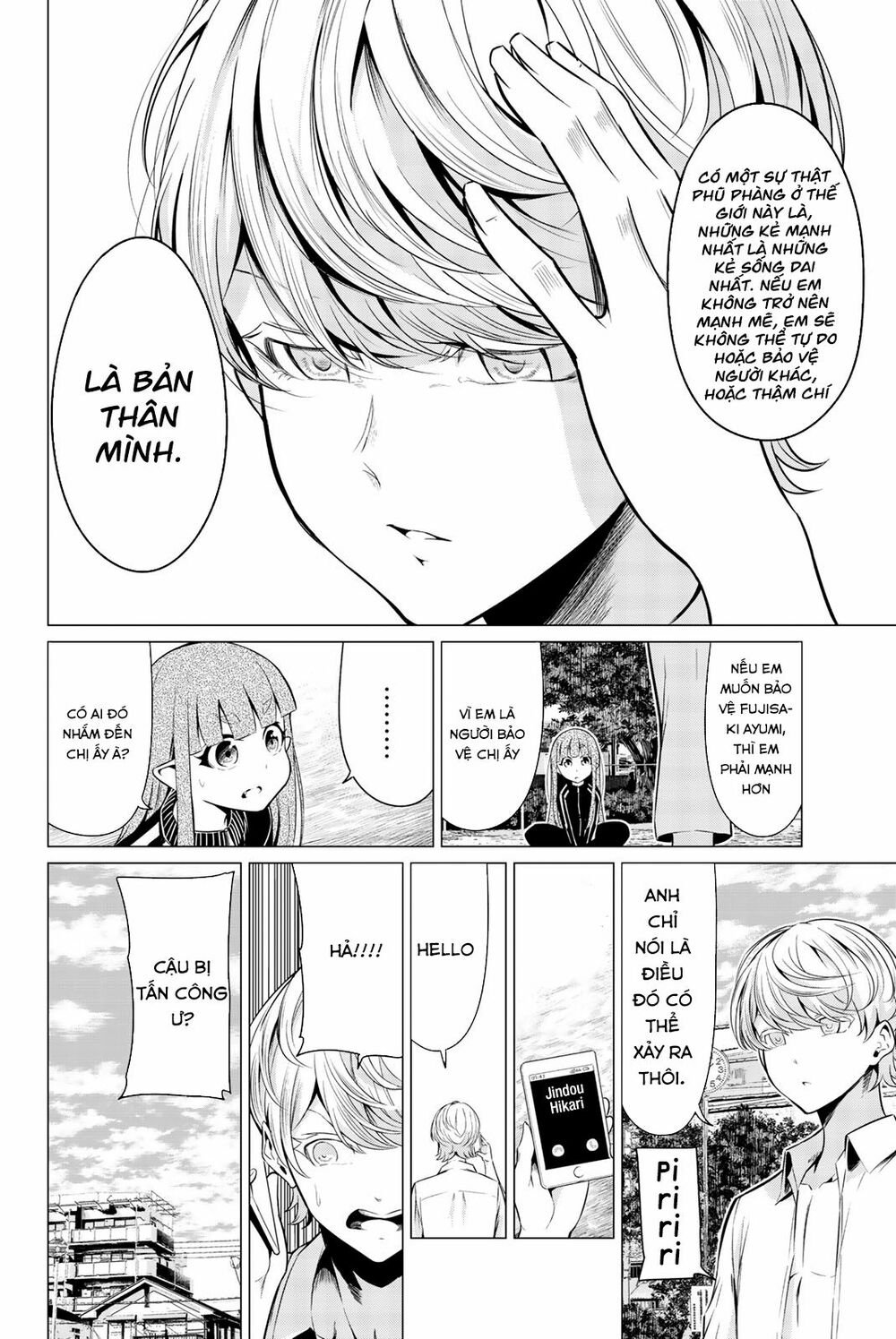 Sekai ka Kanojo ka Erabenai: Chapter 32