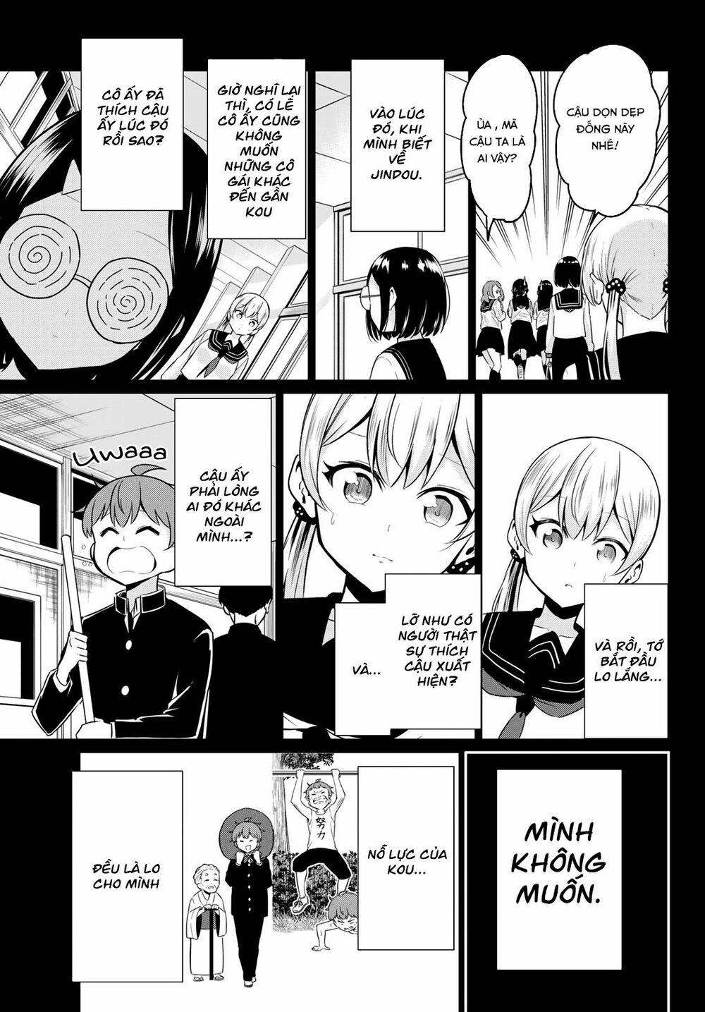 Sekai ka Kanojo ka Erabenai: Chapter 35