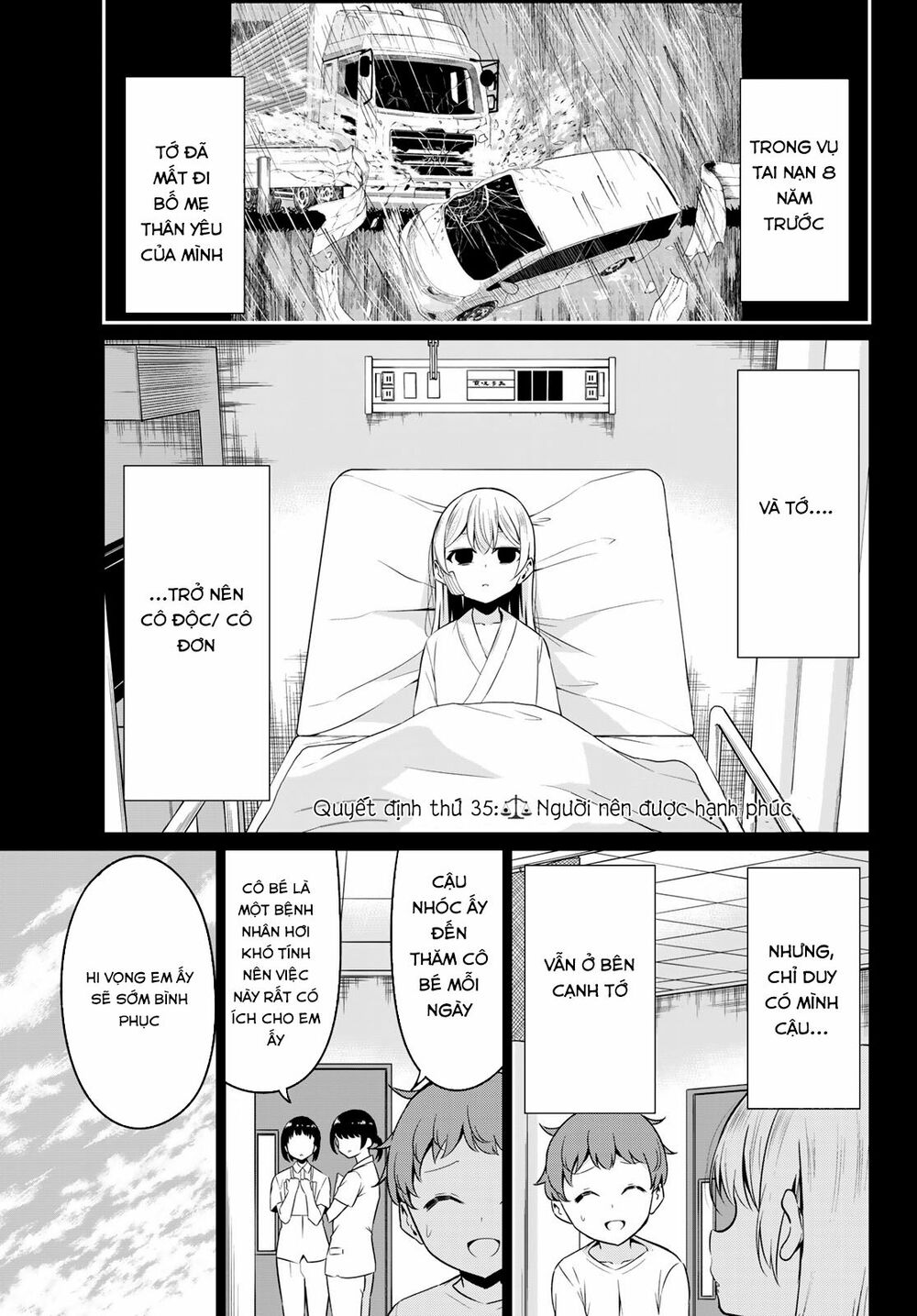 Sekai ka Kanojo ka Erabenai: Chapter 35