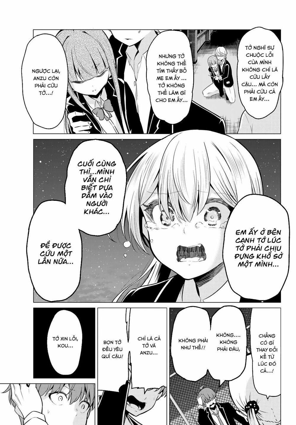 Sekai ka Kanojo ka Erabenai: Chapter 35