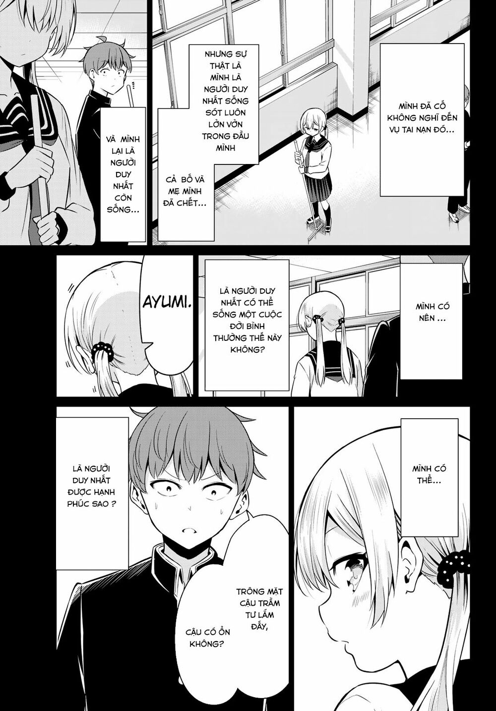 Sekai ka Kanojo ka Erabenai: Chapter 35