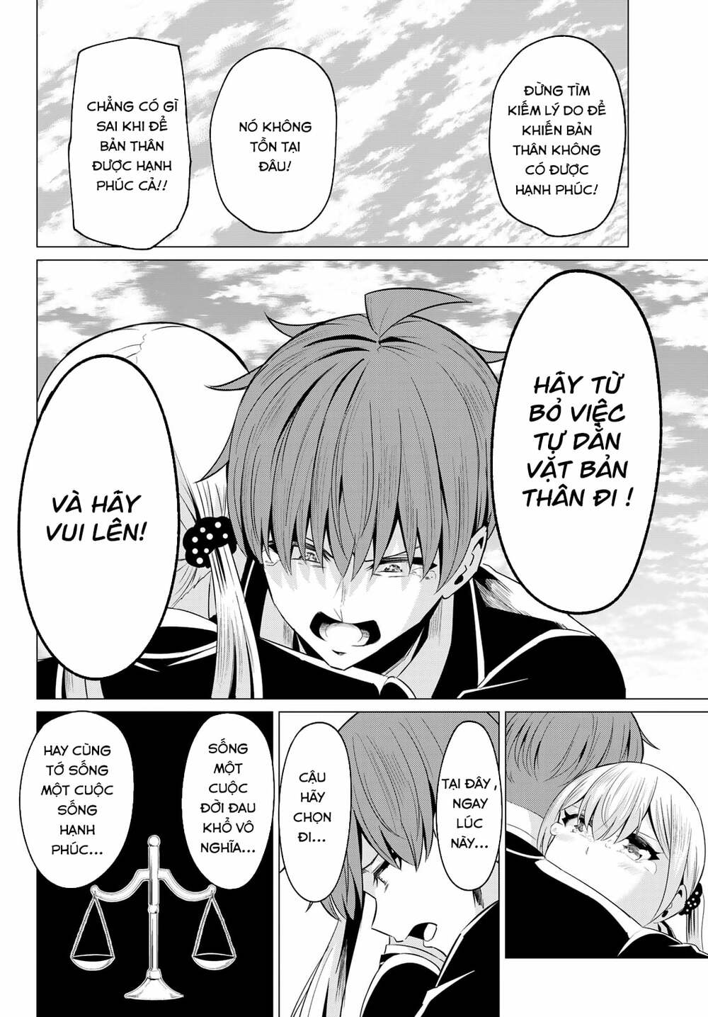Sekai ka Kanojo ka Erabenai: Chapter 40: END