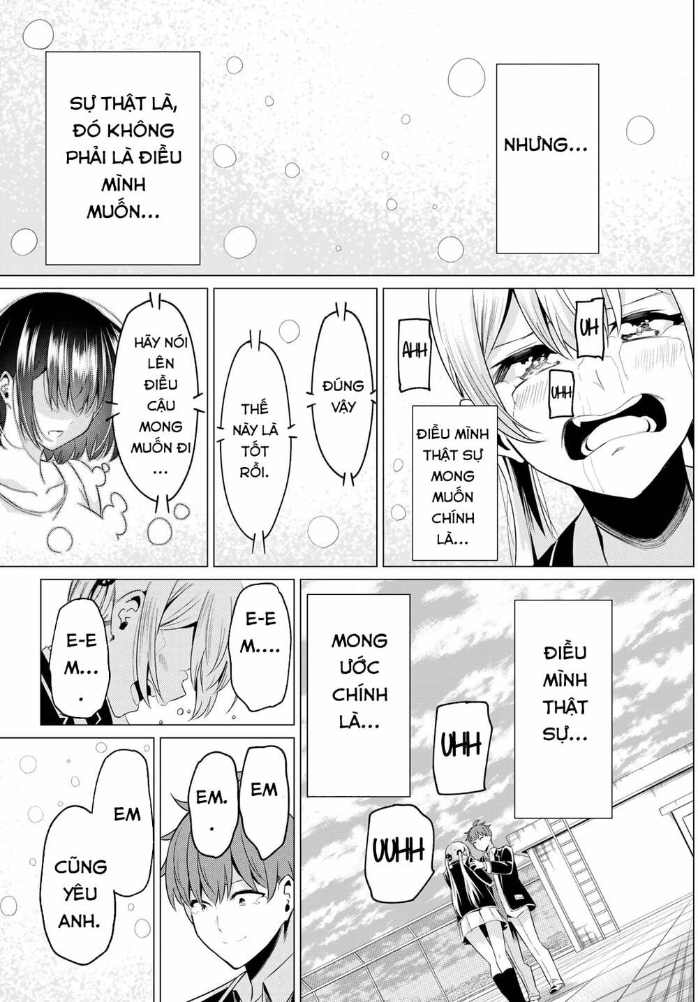 Sekai ka Kanojo ka Erabenai: Chapter 40: END