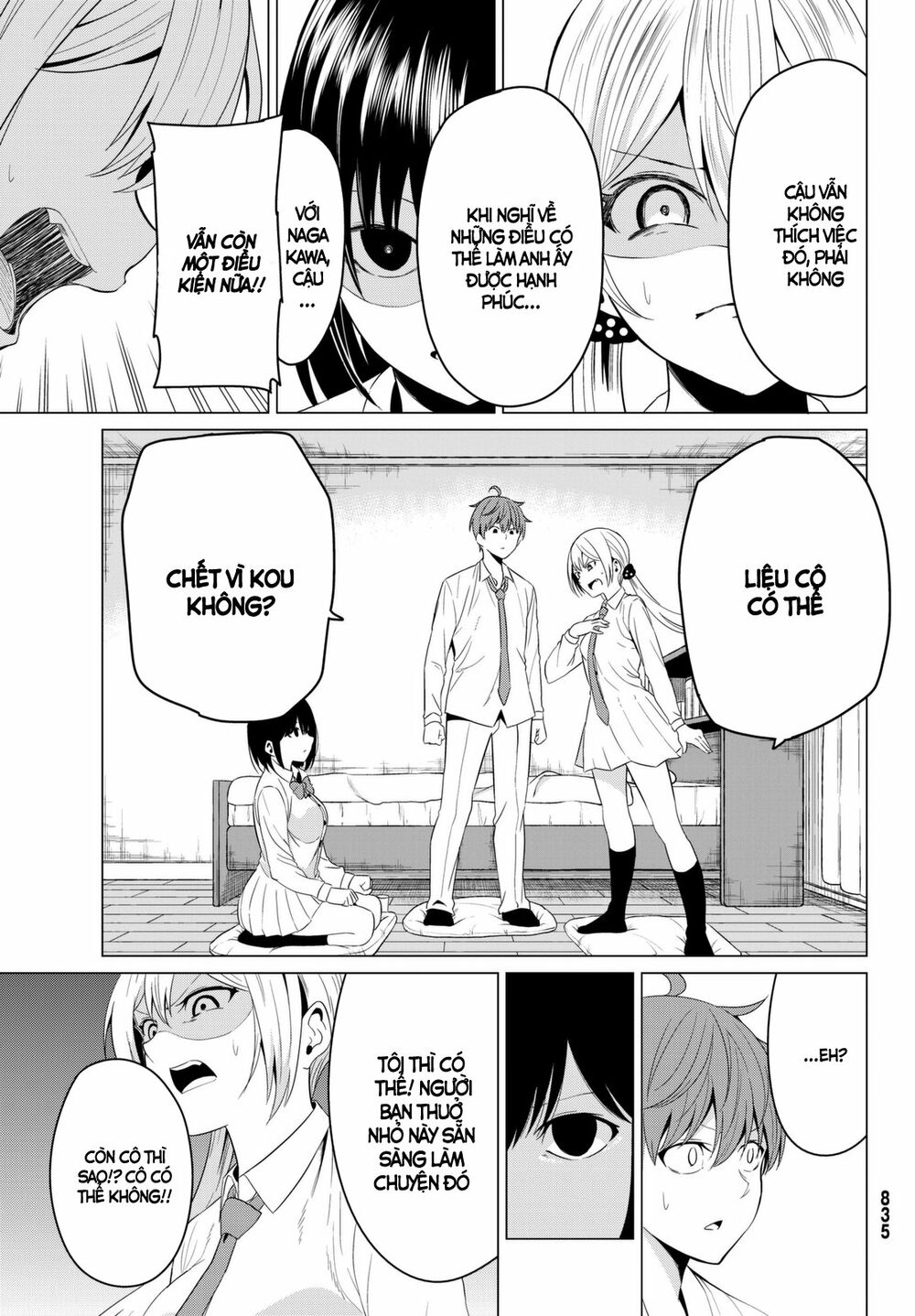 Sekai ka Kanojo ka Erabenai: Chapter 6: Liệu cô có dám chết không!?