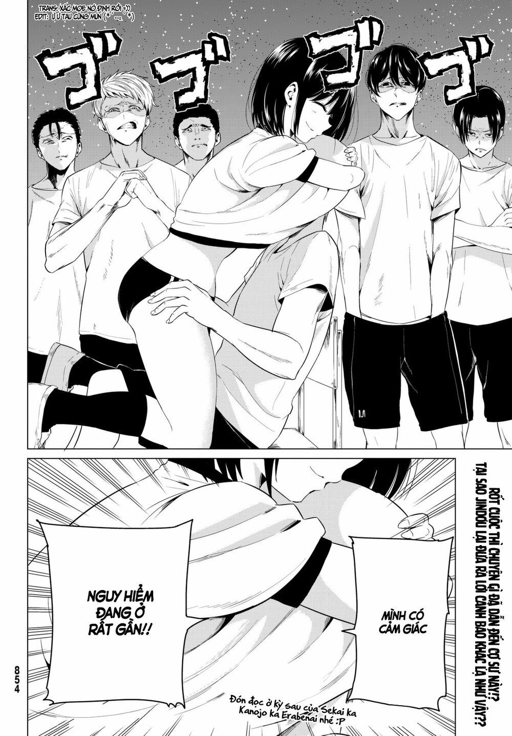 Sekai ka Kanojo ka Erabenai: Chapter 6: Liệu cô có dám chết không!?