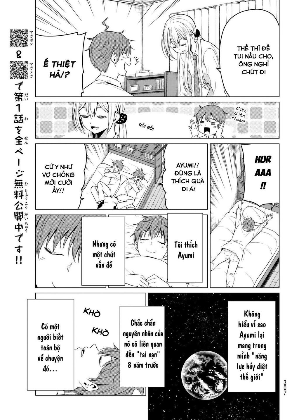Sekai ka Kanojo ka Erabenai: Chapter 9.5: Thế giới hay là tui ?