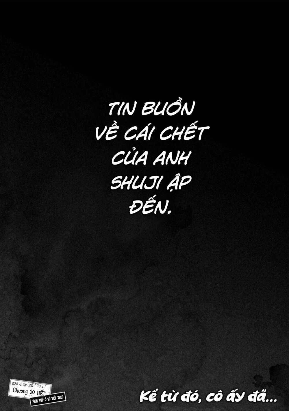Chó Và Cặn Bã: Chapter 20