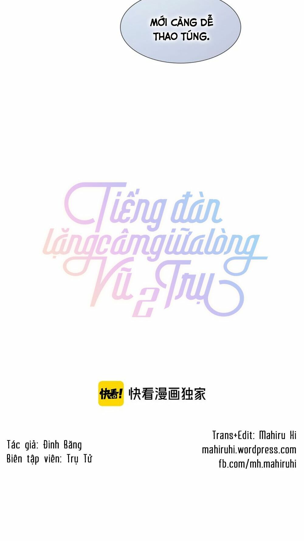 Tiếng Đàn Lặng Câm Giữa Lòng Vũ Trụ: Chapter 55
