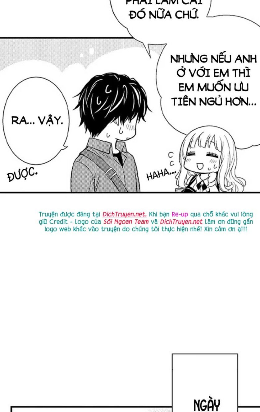 Để em ngủ cùng anh nha, Haruomi!: Chapter 18