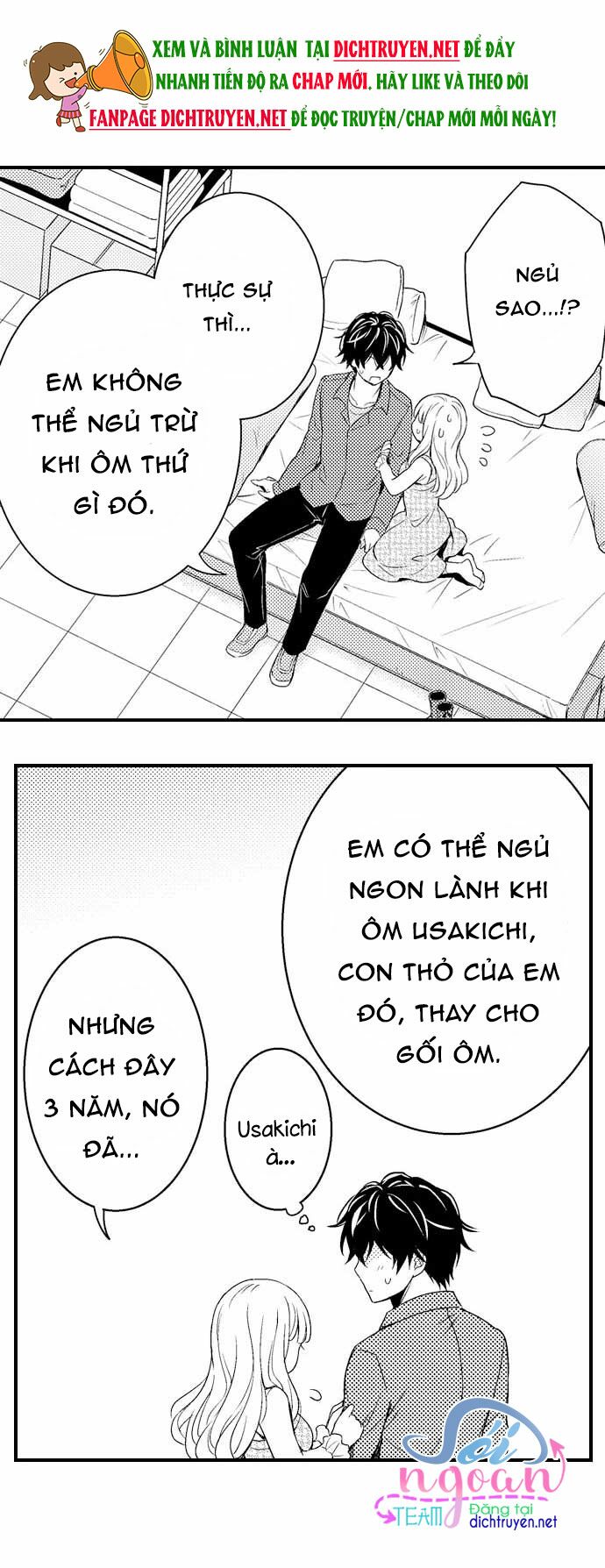 Để em ngủ cùng anh nha, Haruomi!: Chapter 3