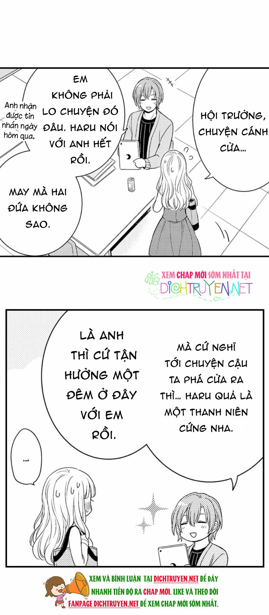 Để em ngủ cùng anh nha, Haruomi!: Chapter 4