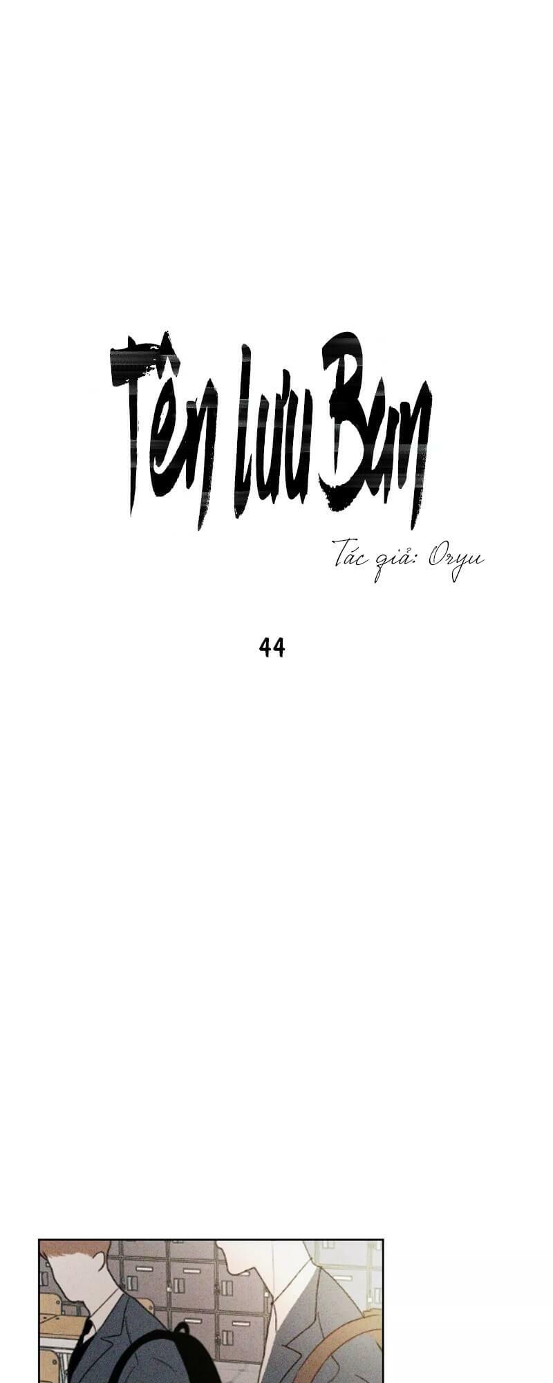Tên Lưu Ban: Chapter 44