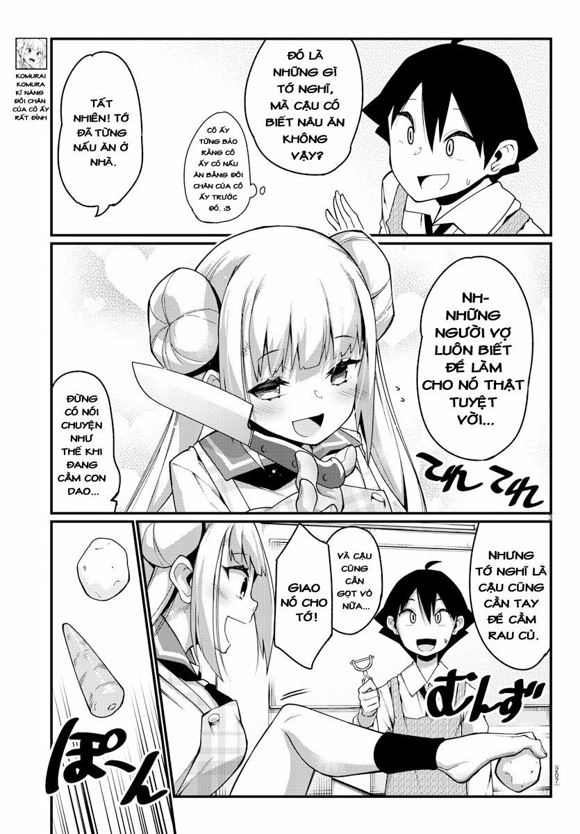 Ashigei Shoujo Komura-san: Chapter 11