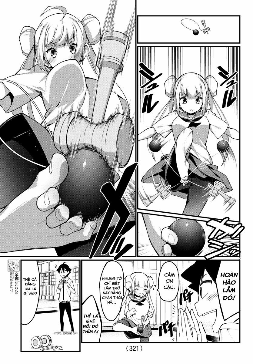 Ashigei Shoujo Komura-san: Chapter 19