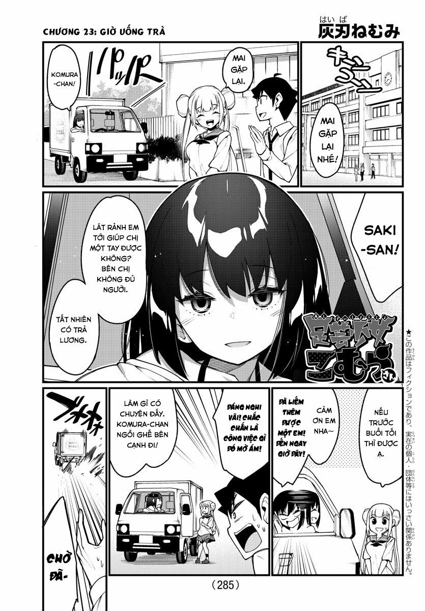 Ashigei Shoujo Komura-san: Chapter 23