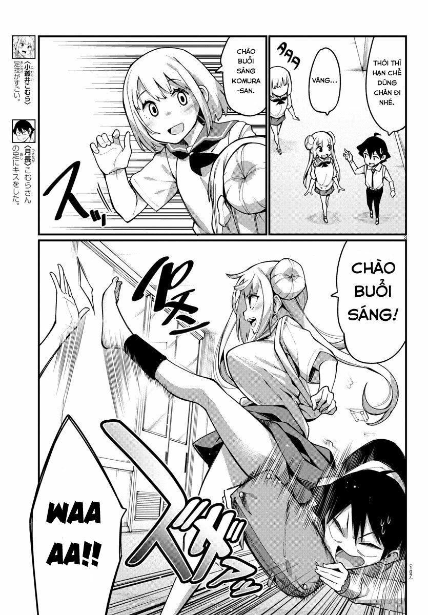 Ashigei Shoujo Komura-san: Chapter 24