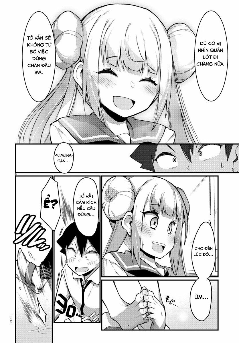 Ashigei Shoujo Komura-san: Chapter 24