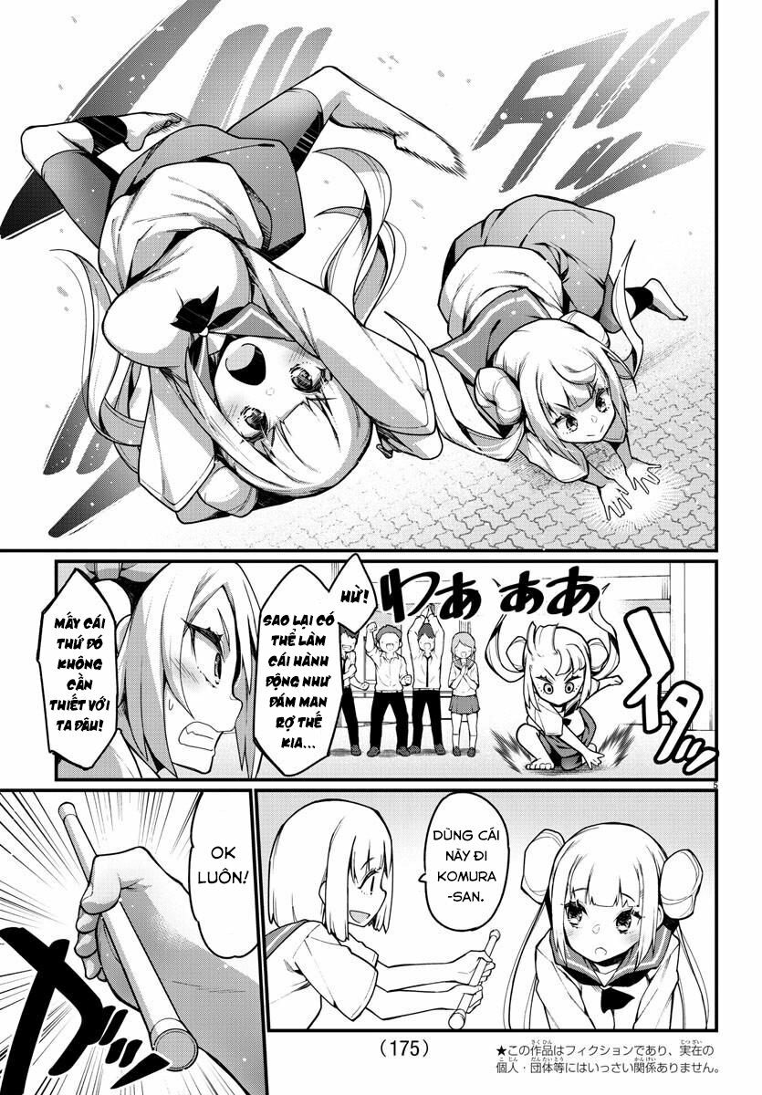 Ashigei Shoujo Komura-san: Chapter 27
