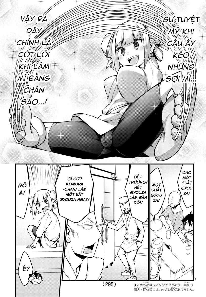 Ashigei Shoujo Komura-san: Chapter 29