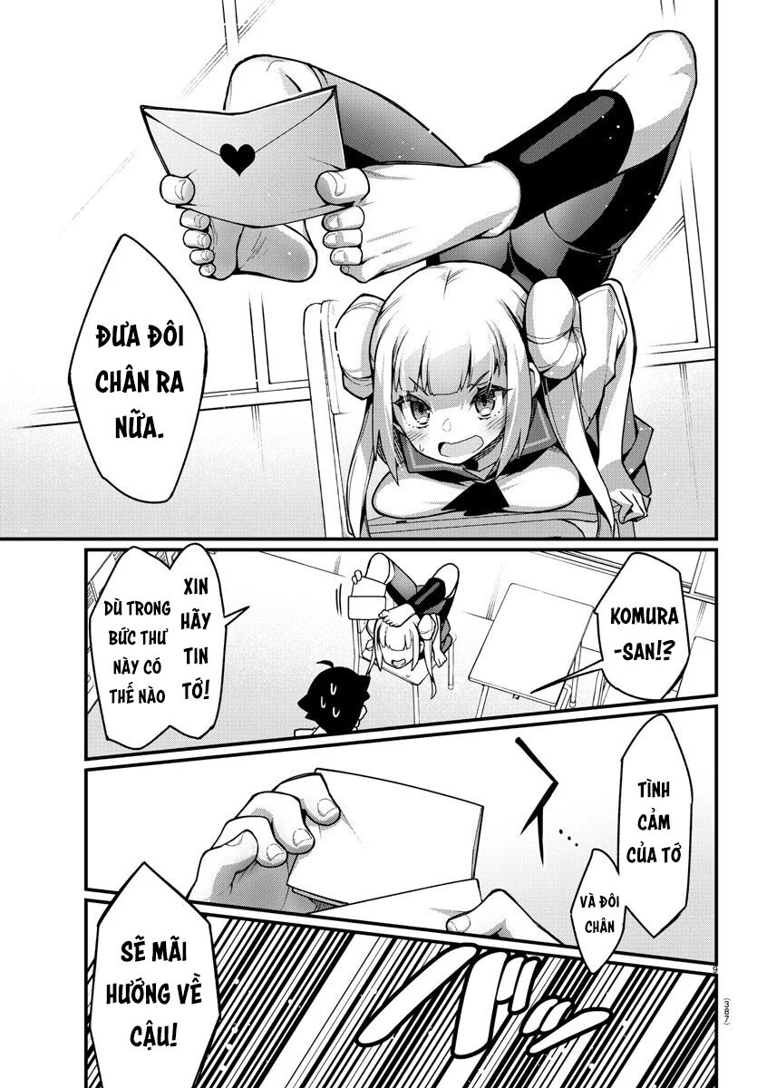 Ashigei Shoujo Komura-san: Chapter 34