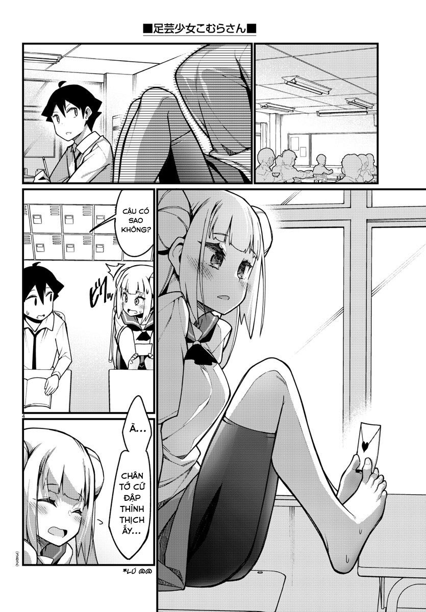 Ashigei Shoujo Komura-san: Chapter 34