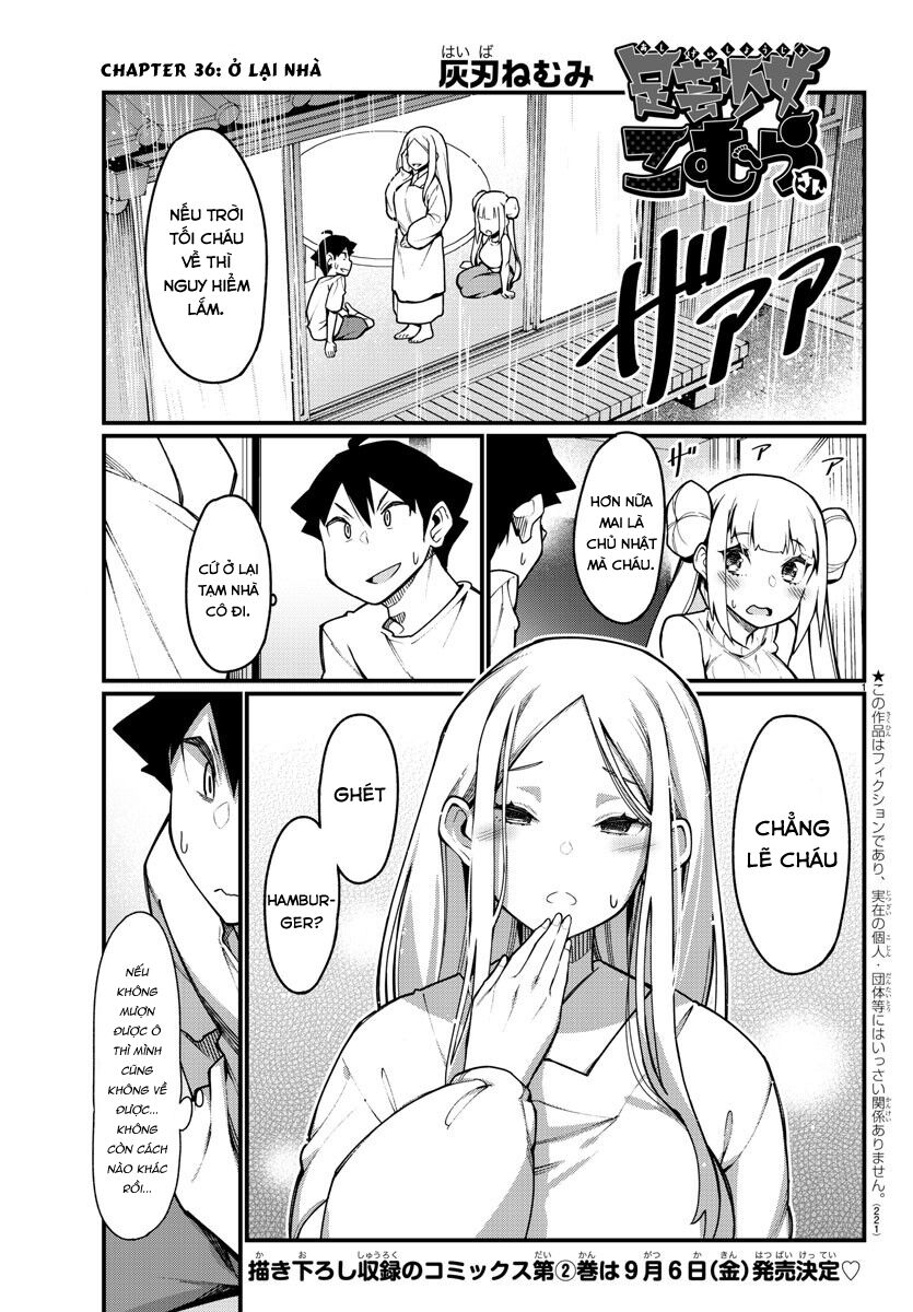 Ashigei Shoujo Komura-san: Chapter 36