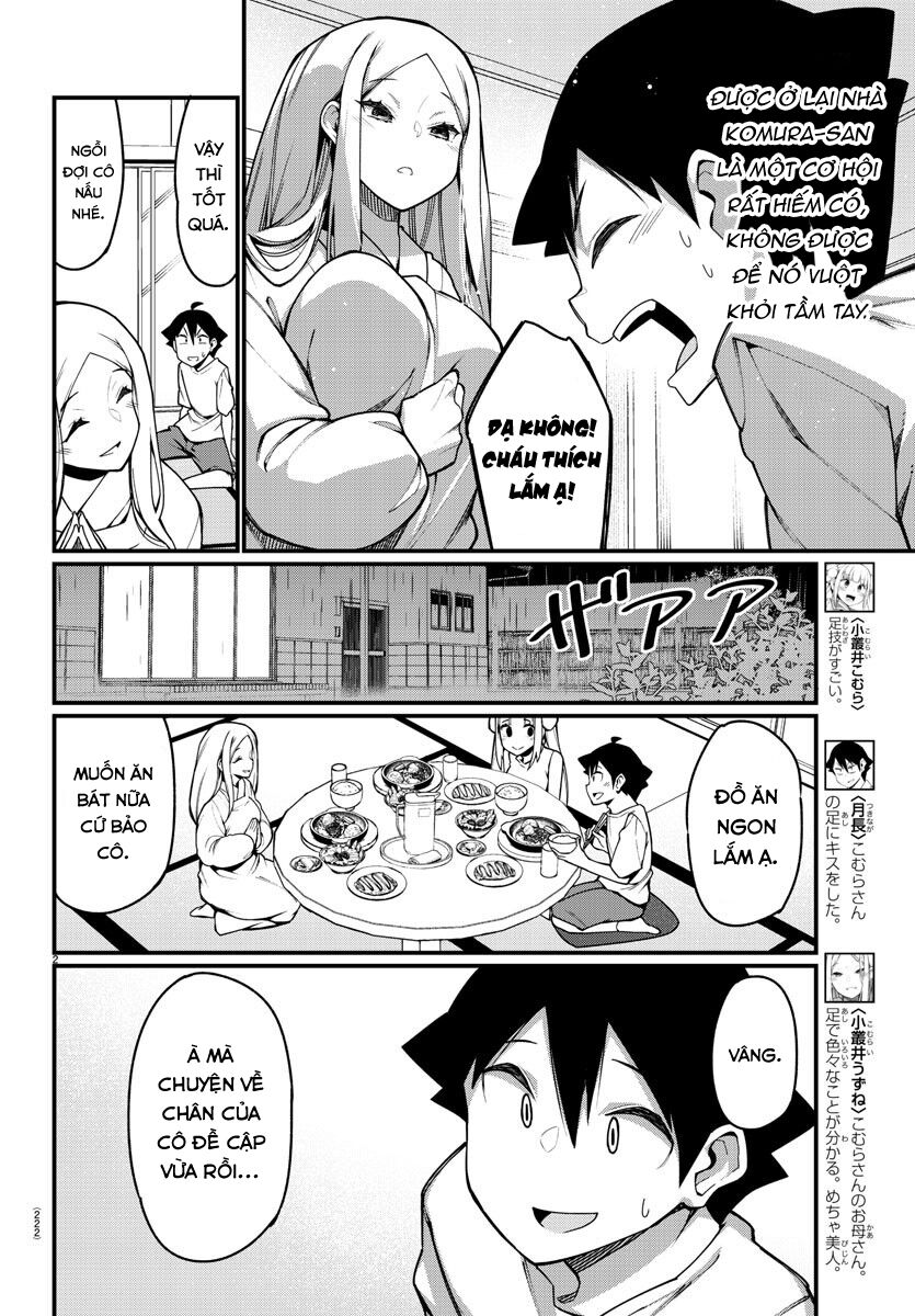 Ashigei Shoujo Komura-san: Chapter 36