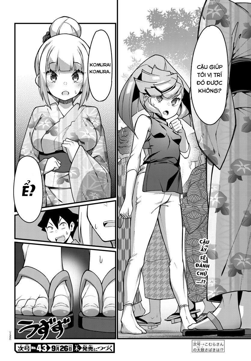 Ashigei Shoujo Komura-san: Chapter 39