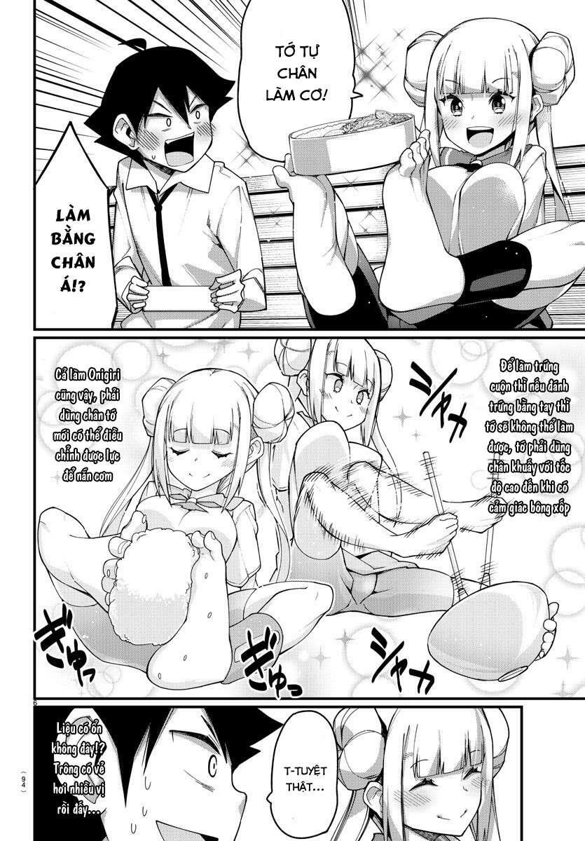 Ashigei Shoujo Komura-san: Chapter 4