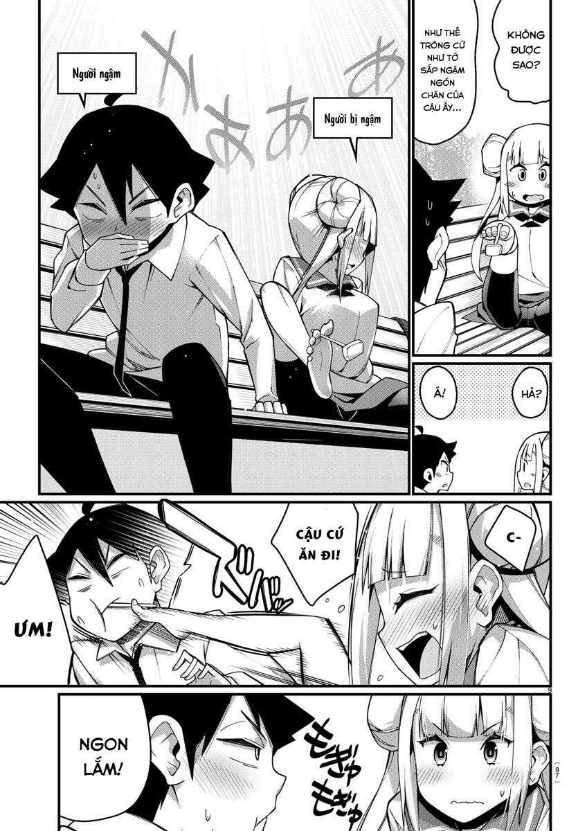 Ashigei Shoujo Komura-san: Chapter 4