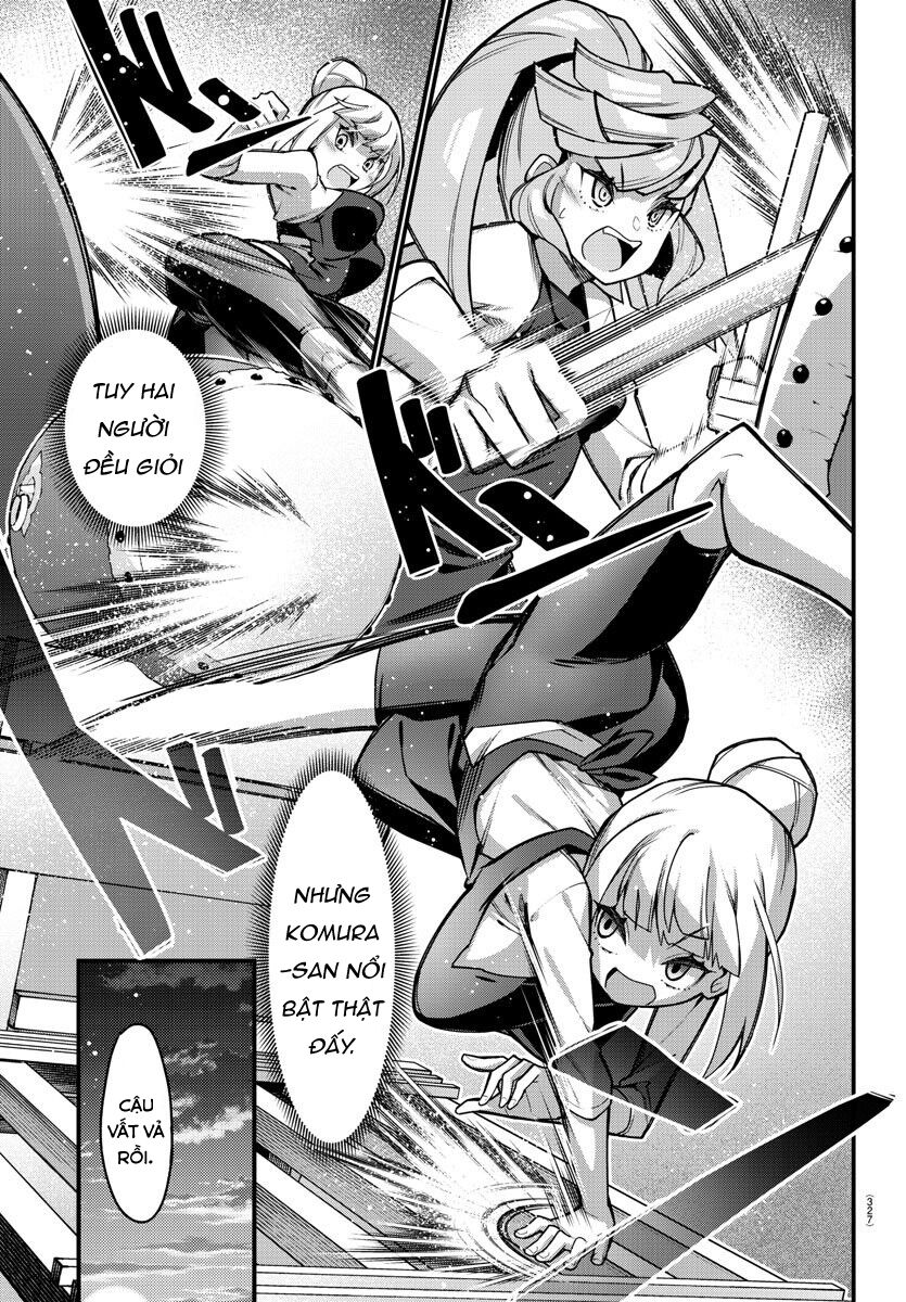 Ashigei Shoujo Komura-san: Chapter 40