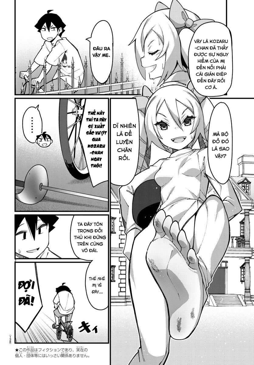 Ashigei Shoujo Komura-san: Chapter 41
